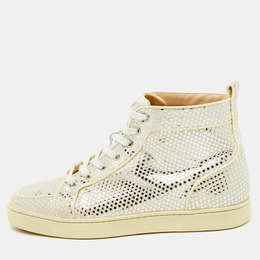 Christian Louboutin: Белые кроссовки 