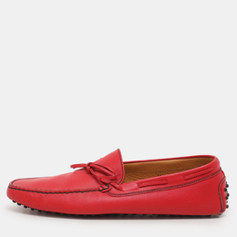 Tod's: Красные туфли  City Gommino
