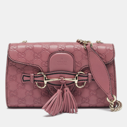 Gucci: Розовая сумка 