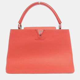 Louis Vuitton: Оранжевая сумка 