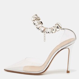 Gianvito Rossi: Прозрачные туфли 