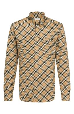 Burberry: Хлопковая рубашка 