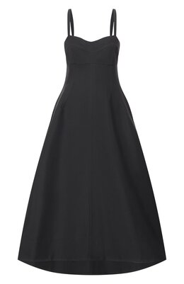 Jil Sander: Шёлковое платье 