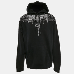 Marcelo Burlon: Чёрный свитшот  Astral Wings