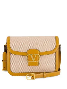 Valentino Garavani: Бежевая сумка 