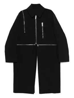 Rick Owens: Чёрное пальто  Jumbo