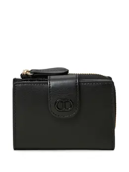 TWINSET: Чёрный кошелёк  Oval T