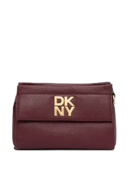 DKNY: Красная сумка через плечо 