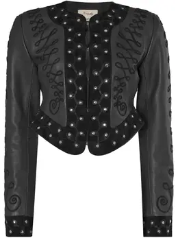 Temperley London: Кожаная куртка 