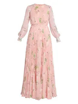 ERDEM: Плиссированное платье 