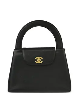 CHANEL Pre-Owned: Чёрная сумка 