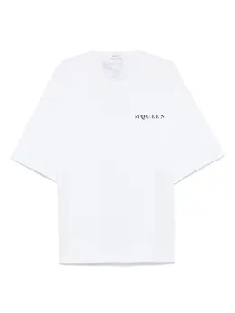 Alexander McQueen: Хлопковая футболка 