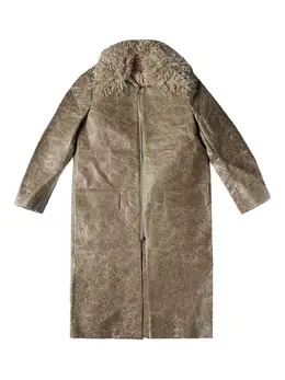 Eckhaus Latta: Коричневое пальто 