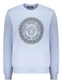 Versace: Хлопковый свитшот 