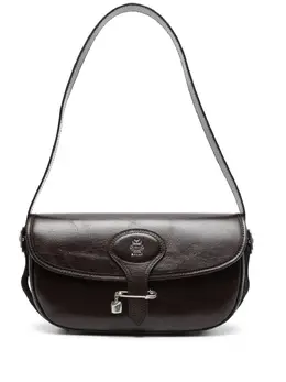 Bally: Коричневая сумка через плечо 