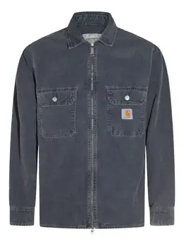 Carhartt WIP: Голубая рубашка 