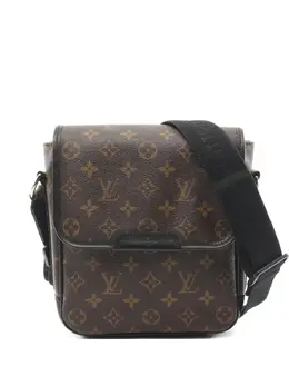Louis Vuitton Pre-Owned: Коричневая сумка через плечо 