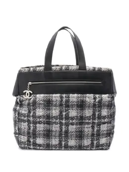 CHANEL Pre-Owned: Чёрная сумка 