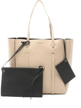 Balenciaga Pre-Owned: Светлая сумка-шоппер 