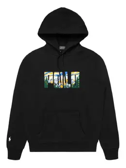 Polo Ralph Lauren: Чёрная толстовка 