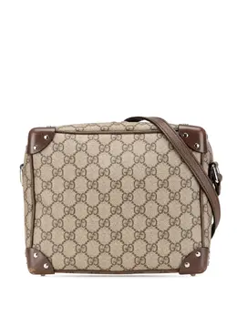 Gucci Pre-Owned: Коричневая сумка через плечо 