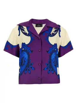 ETRO: Рубашка с принтом 