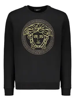 Versace: Хлопковый свитшот 