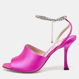 Jimmy Choo: Розовые сандалии 