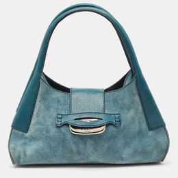 Tod's: Голубая сумка 