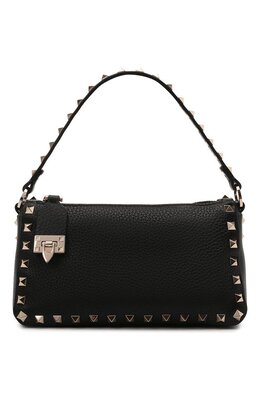 Valentino: Чёрная сумка  Rockstud