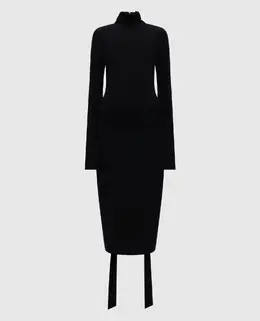 Balenciaga: Чёрное платье 