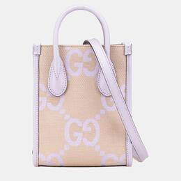 Gucci: Бежевая сумка  Interlocking G