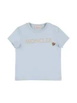 MONCLER: Бавовняні футболки 