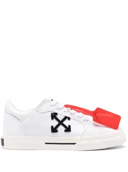 Off-White: Белые кроссовки  Vulcanized