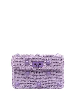 Valentino Garavani: Фиолетовый клатч 