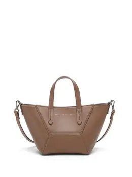 Brunello Cucinelli: Коричневая сумка-шоппер 