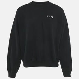 Off-White: Чёрный свитшот 