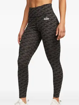 Nike: Чёрные легинсы  Dri FIT