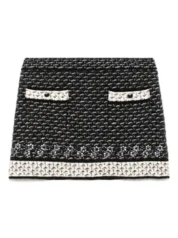 CHANEL Pre-Owned: Чёрная юбка 