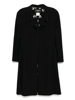 CHANEL Pre-Owned: Однобортное пальто 