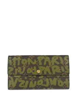 Louis Vuitton Pre-Owned: Коричневый кошелёк 