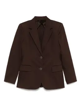 Max Mara: Коричневый жакет 