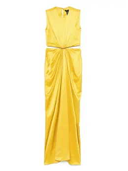 Max Mara: Жёлтое платье 