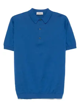 John Smedley: Голубое поло 