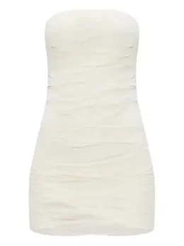 MM6 Maison Margiela: Платье из фатина 