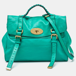Mulberry: Зелёная сумка на руку  Alexa