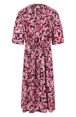 Dries Van Noten: Платье с принтом 