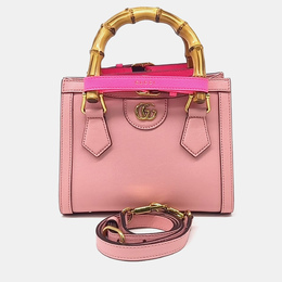 Gucci: Розовая сумка-шоппер 