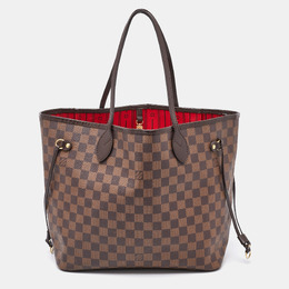 Louis Vuitton: Коричневая сумка  Neverfull MM