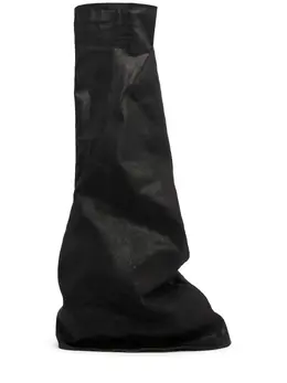 RICK OWENS DRKSHDW: Чёрные сапоги 